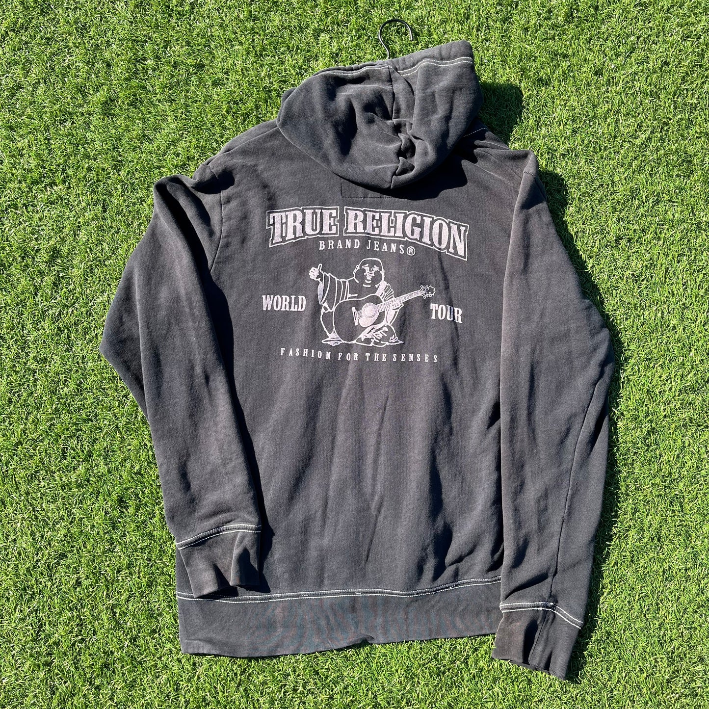 True Religion Zipup Hoodie Size Large