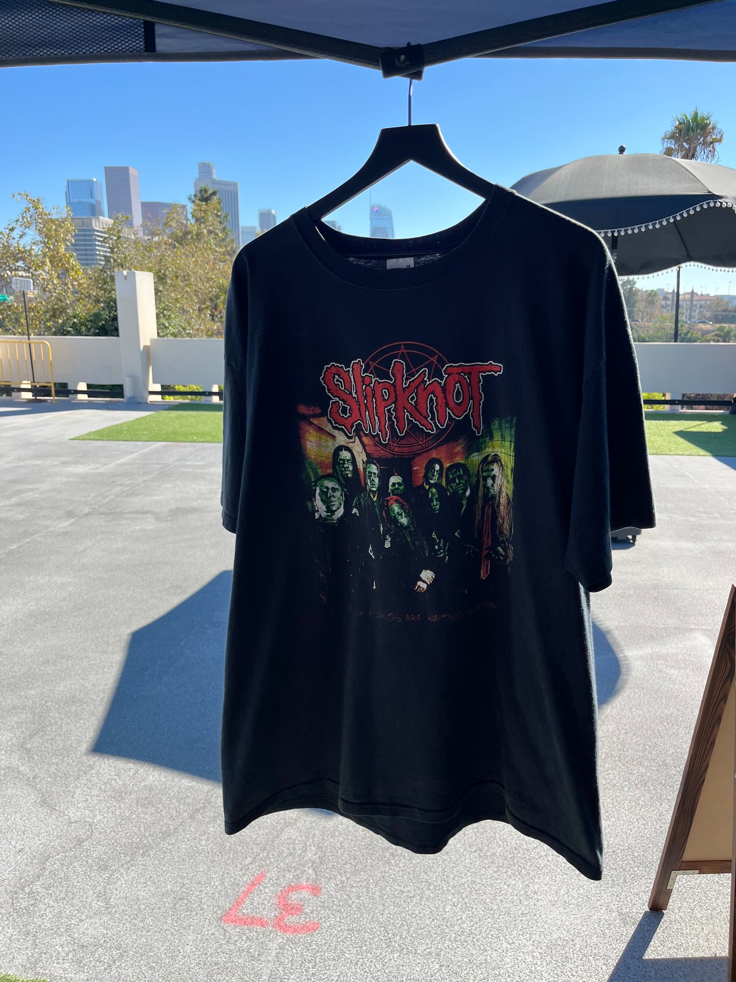 Vintage 2003 Slipknot Band Tour Tee Size 2XL